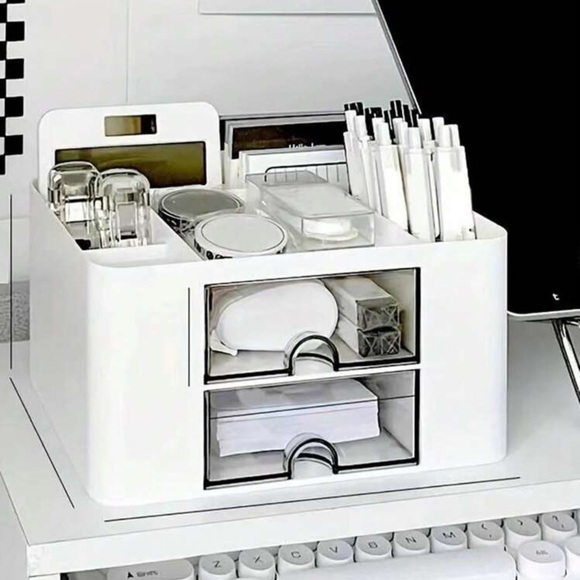 Two Tone Stationery Storage Box - Picture 3 of 4